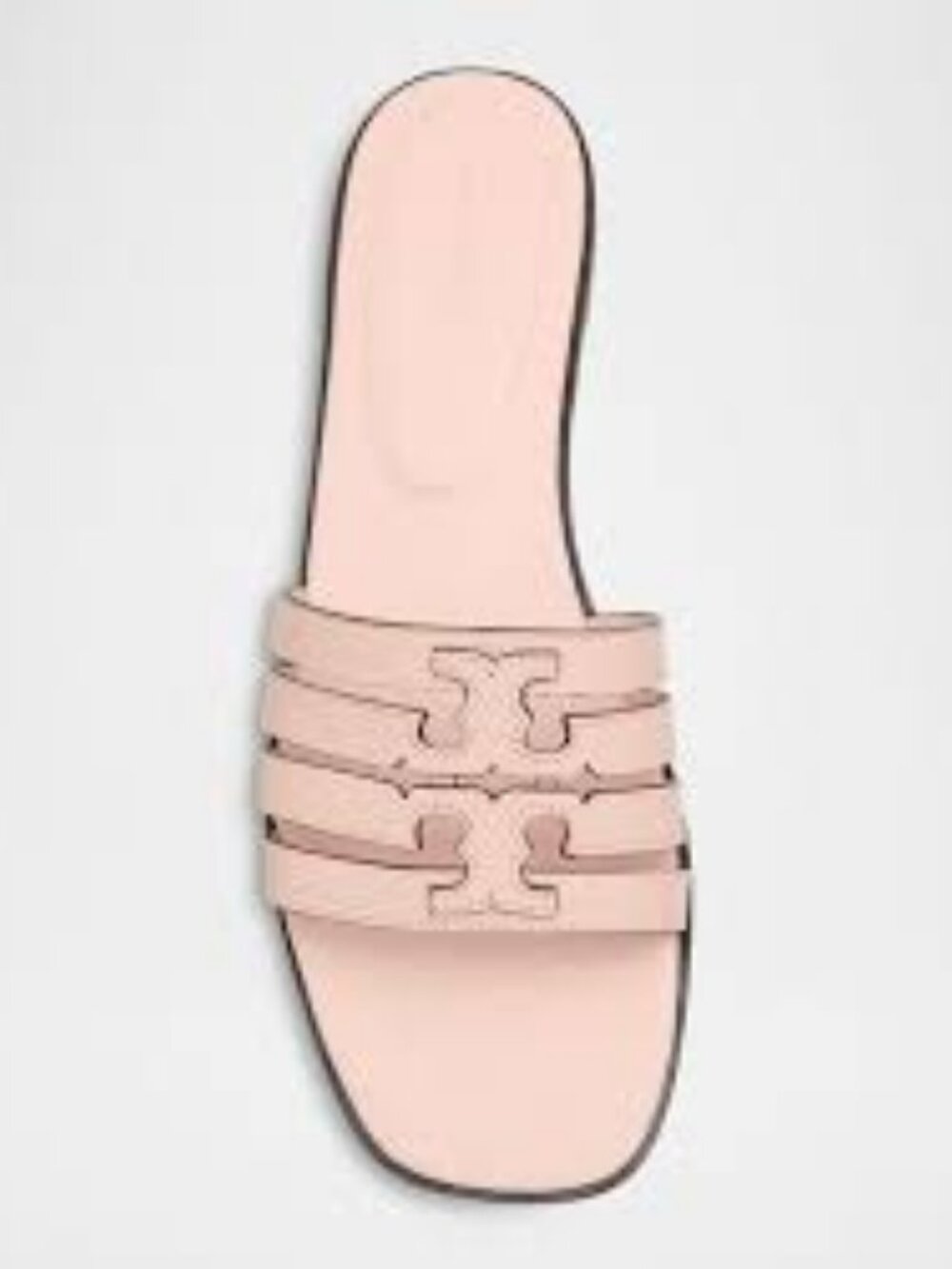 NIB Tory Burch ines cage slide-- Soft Pink/Soft Pink
